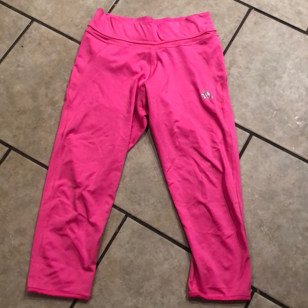 Adidas workout capris
